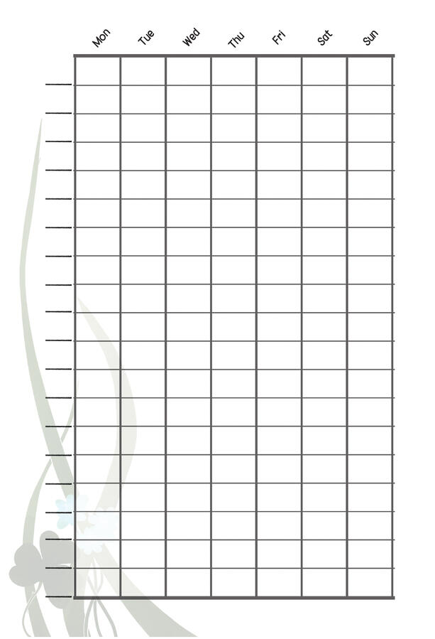 Multi-Week Tracker Multi-Week Tracker