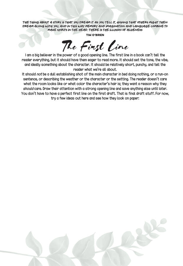 The First Line The First Line